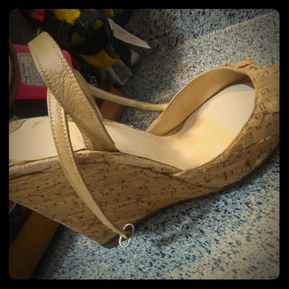 Christian Louboutin Wedges .